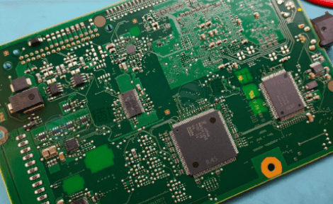 数字仪表盘的PCB板