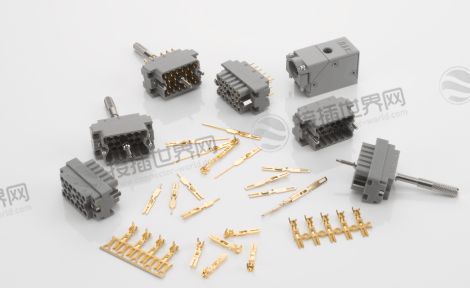 矩形与圆形连接器