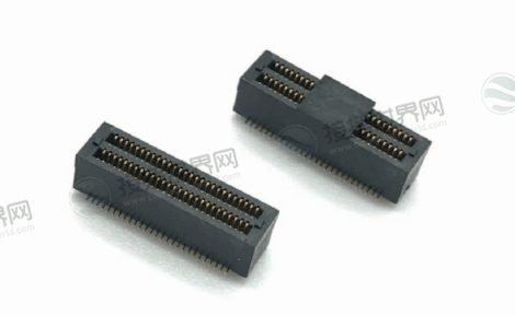 双槽板对板连接器
