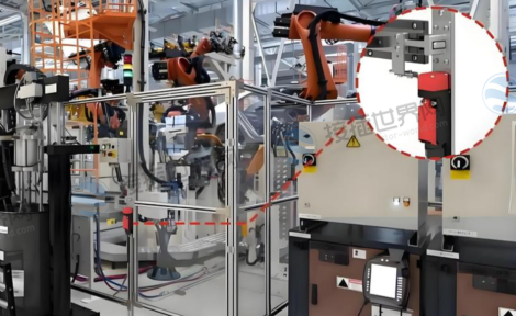 工厂自动化流水线的位置传感器