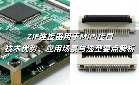 ZIF连接器用于MIPI接口：技术优势、应用场景与选型要点解析