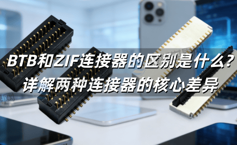 BTB和ZIF连接器的区别是什么?详解两种连接器的核心差异