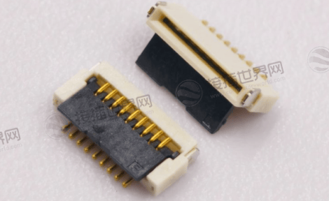 翻盖式ZIF连接器