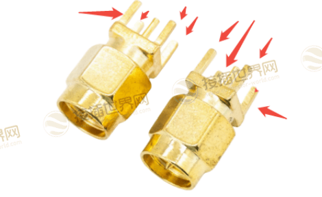 外导体(接地脚/焊盘)