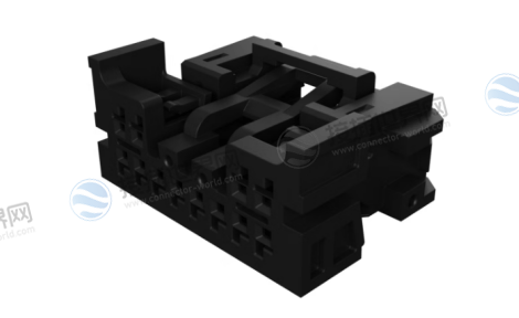 莫仕206523-0121 Mini50 Gen II连接器外壳 12路双列2.00mm间距