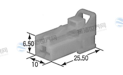 矢崎7123-6317-40 91系列M-LC端子盒 20A大电流母头6.30mm端子