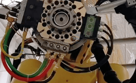 机器人末端工具快换装置