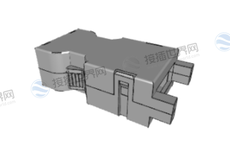 莫仕551000670 串行I/O连接器 2.00mm间距屏蔽型插头 6路焊接端子