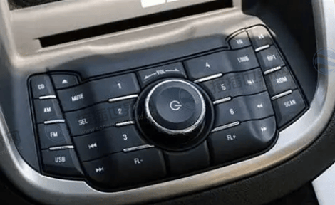 汽车中控台功能按键面板