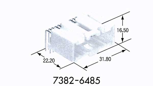7382-6485连接器,7382-6485对应配件,7382-6485对应端子,7382-6485采购价格,7382-6485货源,7382-6485参数,7382-6485供应商,7382-6485结构图
