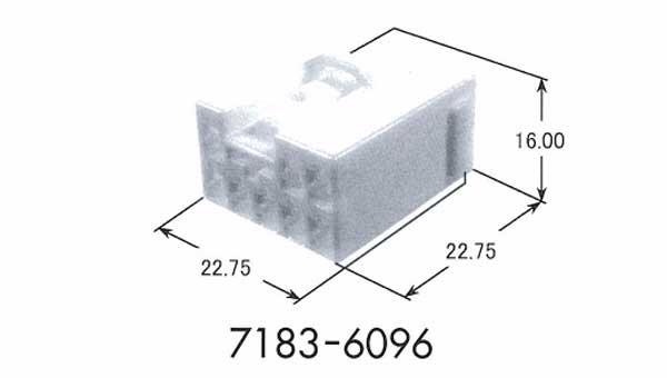 7183-6096连接器,7183-6096对应配件,7183-6096对应端子,7183-6096采购价格,7183-6096货源,7183-6096参数,7183-6096供应商,7183-6096结构图