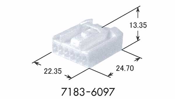 7183-6097连接器,7183-6097对应配件,7183-6097对应端子,7183-6097采购价格,7183-6097货源,7183-6097参数,7183-6097供应商,7183-6097结构图