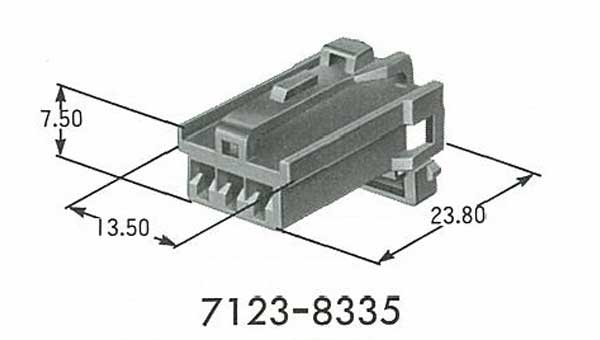 7123-8335连接器,7123-8335对应配件,7123-8335对应端子,7123-8335采购价格,7123-8335货源,7123-8335参数,7123-8335供应商,7123-8335结构图