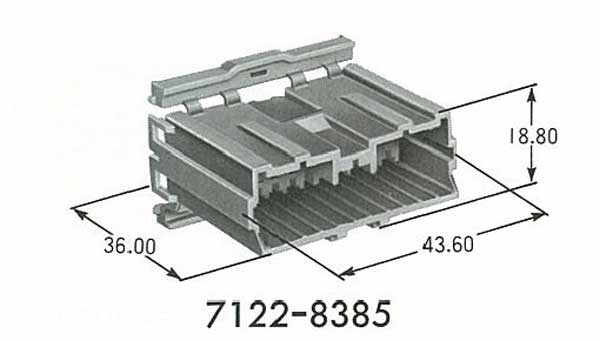 7122-8385连接器,7122-8385对应配件,7122-8385对应端子,7122-8385采购价格,7122-8385货源,7122-8385参数,7122-8385供应商,7122-8385结构图
